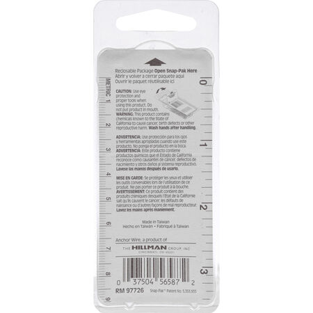 Anchor Wire Electro Galvanized Wire Nails (1 in. x 17GA) - 1.75 oz.