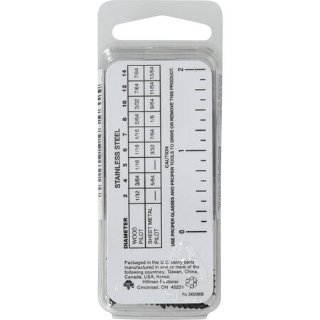 Project Center Fine Thread Drywall Screws (#6 x 1-1/4 in.) - 12 pc