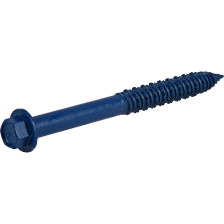 Power Pro Blue Hex Washer-Head Concrete Screw Anchor (5/16 in. x 3-1/4 in.) - 50 pc