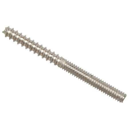Hillman Stainless Hanger Bolts (3/8 in. x 3-1/2 in.) - 6 pc