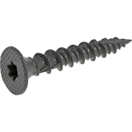 Power Pro Gray Wafer-Head Cement Board Screws (#9 x 1-1/4 in.) - 185 pc