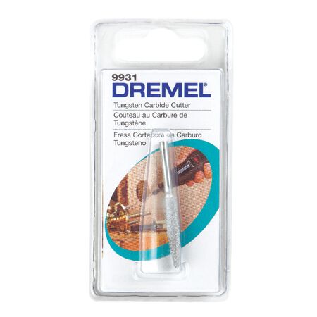 Dremel 1/4 in. X 1-1/2 in. L Tungsten Carbide Taper Cutter 1 pk