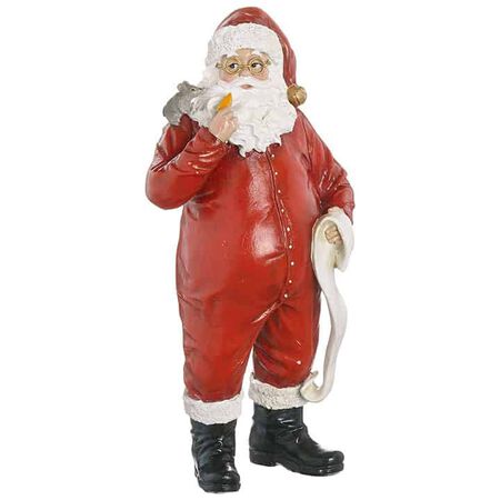 11.75" SANTA WITH MOUSE