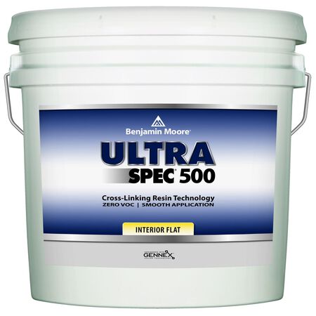 Benjamin Moore Ultra Spec 500 Flat Base 1 Paint Interior 5 gal