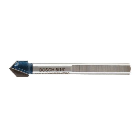Bosch 5/16in. x 4in. L Carbide Tipped Glass And Tile Bit 1 Piece