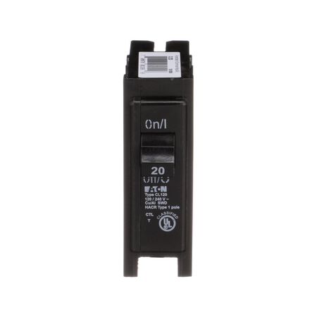 Eaton 20 amps Plug In Single Pole Circuit Breaker