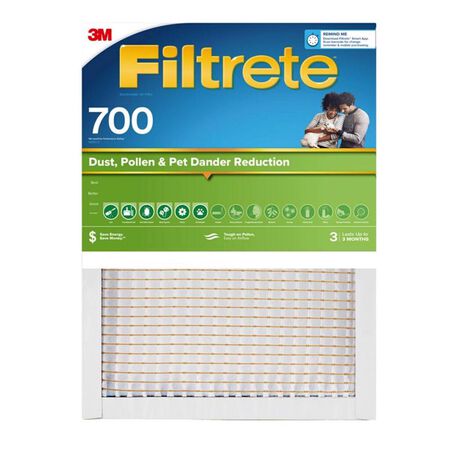 Filtrete 16 in. W X 24 in. H X 1 in. D Polypropylene 8 MERV Pleated Air Filter 1 pk