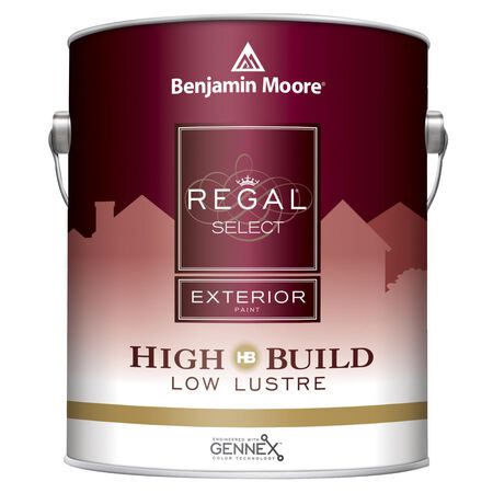 Benjamin Moore Regal Select Low Luster White Paint Exterior 1 Gallon