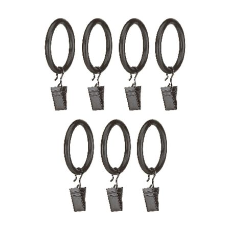 Umbra Matte Black Clip Ring 1in. L