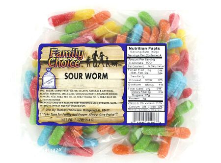 Candy Rucker Sour Gummy