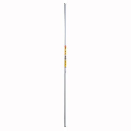 M-D Cinch White Aluminum/Vinyl Door Set Seal For Top/Side Seal 85 in. L X 1/2 in.