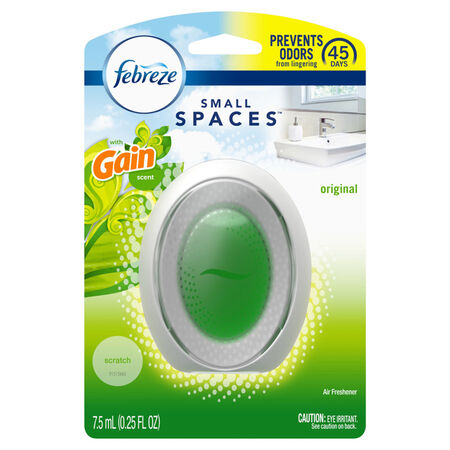 Febreze Small Spaces Original Gain Scent Air Freshener 0.25 oz Liquid 1 pk