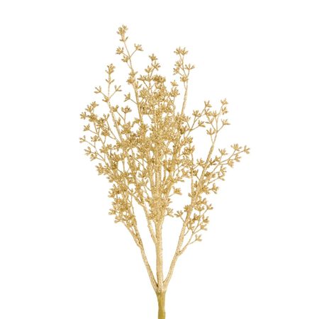 Raz 18 in. Gold Leaf Bush