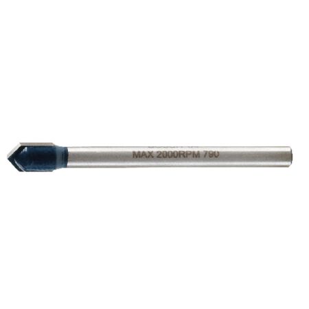 Bosch 1/4in. x 4in. L Carbide Tipped Glass And Tile Bit 1 Piece