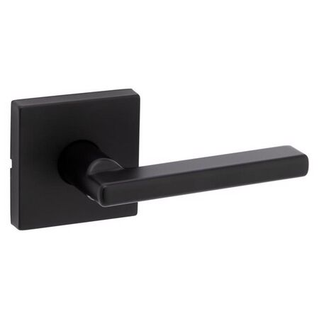 Kwikset Halifax Matte Black Passage Lever