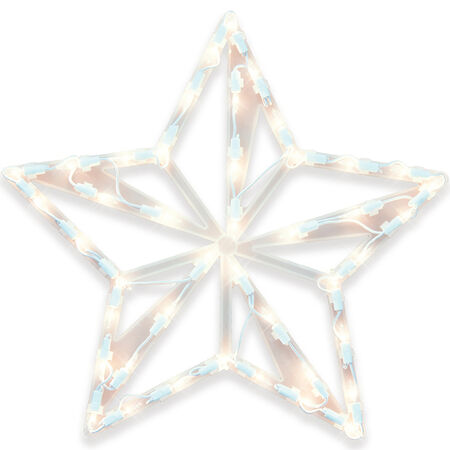 IG Design White Star Indoor Christmas Decor