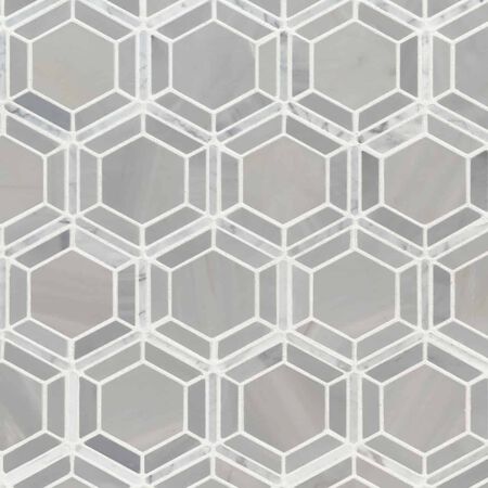 Hexagono Grigio Polished