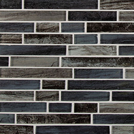 GRIGIO LAGOON INTERLOCKING Glass Tile