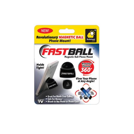 Fast Ball Black Magnetic Ball Phone Holder