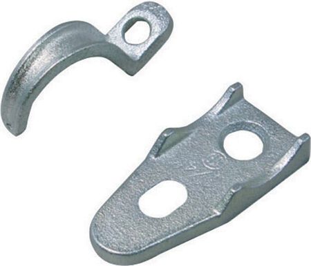 Sigma Engineered Solutions Proconnex 1in. D Zinc-Plated Iron Clamp Back And Strap 1 Pack