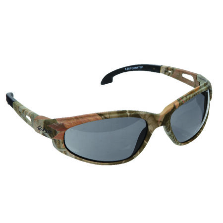 Edge Eyewear Dakura Safety Glasses Smoke Lens Camouflage Frame 1 pc