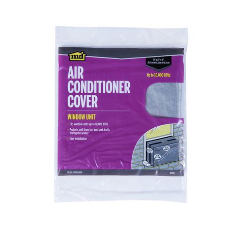 M-D 16 in. H X 27 in. W Square Outdoor Window Air Conditioner Cover