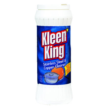 Kleen King Fresh Clean Scent Metal Cleaner 14 oz Powder