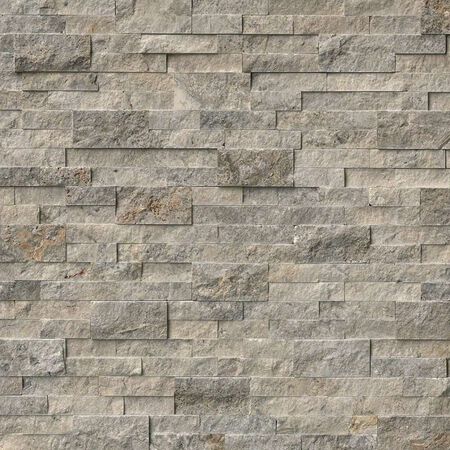 Silver Travertine Panel 6x24