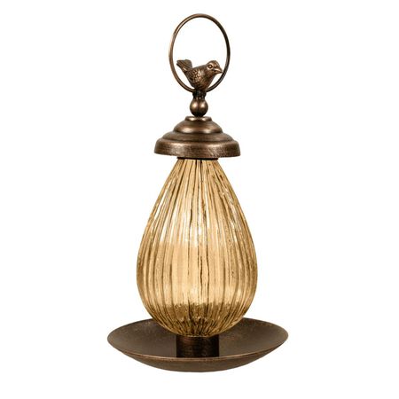 Evergreen VivaStyle Bird Feeder Glass & Metal