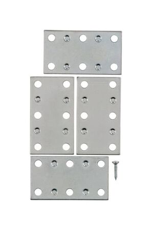 Ace 2.5 in. H X 1.375 in. W X.70 in. L Zinc Mending Brace