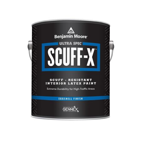 Benjamin Moore Ultra Spec Scuff-X Eggshell White Base 4 Paint Interior 1 gal