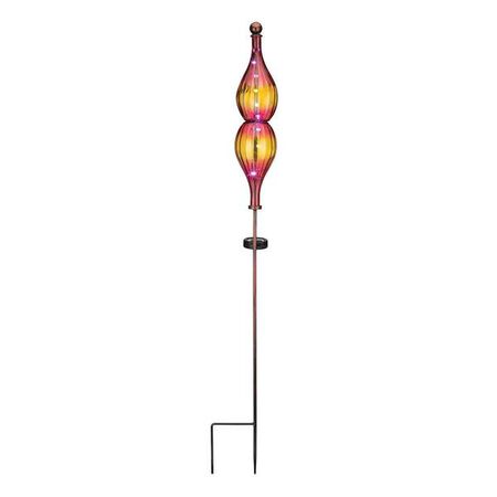 Stake Solar Dbl Zepplin Orange