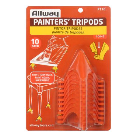 Allway 2.75 in. L Orange Plastic Painter's Tripod
