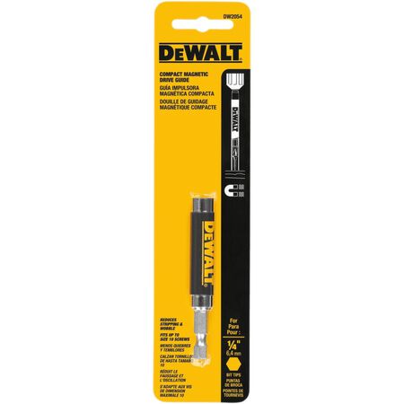 DEWALT Hex 3 in. L Drive Guide Heat-Treated Steel 1 pc