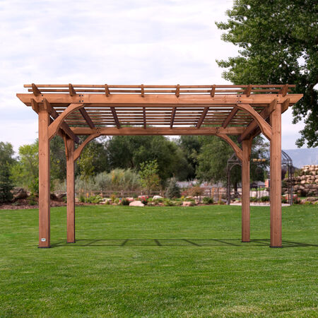 Backyard Discovery Pergola 7.92 ft. H X 10 ft. W X 14 ft. L