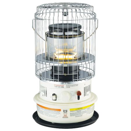 Comfort Glow Indoor Kerosene Convection Heater 10,500 BTUs White