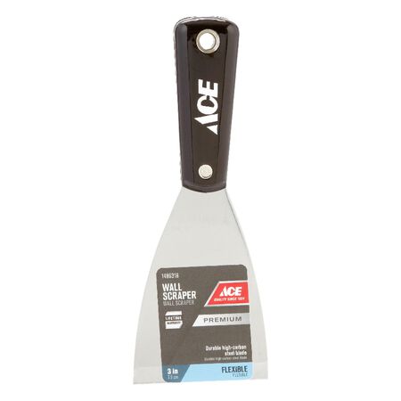 Ace 3 in. W Carbon Steel Flexible Wall Scraper