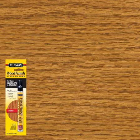 Minwax Wood Finish Stain Marker Semi-Transparent Cherry Oil-Based Stain Marker 1/3 oz