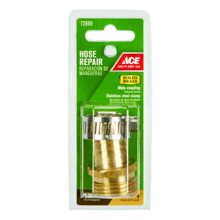Ace 3/4 in. Hose Barb x 3/4 in. MHT in. Brass Threaded Male Hose Repair