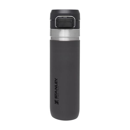 Stanley Quick Flip Go 24 oz Double Wall Charcoal BPA Free Vacuum Insulated Bottle