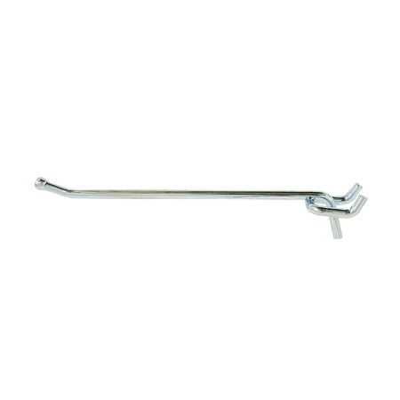 Crawford 10in. Silver Double Prong Straight Hook