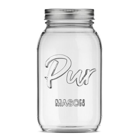 Pur Wide Mouth Mason Jar 32 oz 12 pk