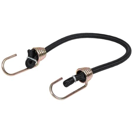Keeper Black Bungee Cord 18 in. L X 0.374 in. 1 pk