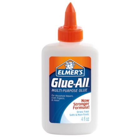 Elmer's High Strength Polyvinyl acetate homopolymer Clear Glue 4 oz