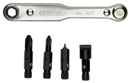 General 5 pc Multi-Bit Screwdriver Set