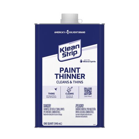 Klean Strip Mineral Spirits Paint Thinner 1 qt