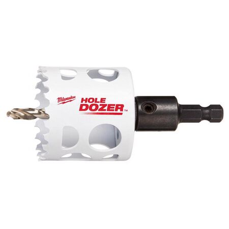 Milwaukee Hole Dozer 2 in. Bi-Metal Hole Saw with Arbor and Pilot Bit 1 pk