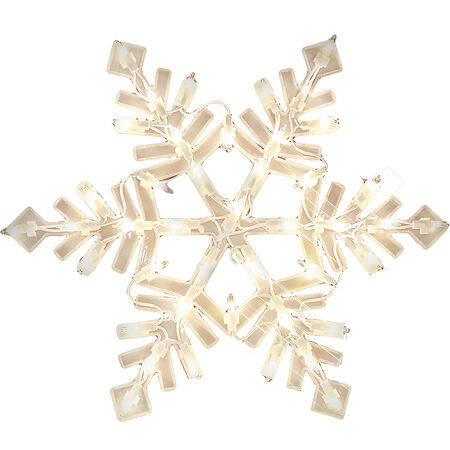 Impact Innovations 17 in. Snowflake Silhouette Hanging Decor