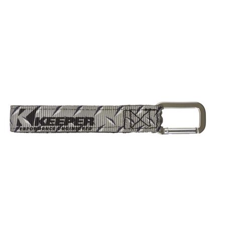 Keeper Wrap-It-Up 1 in. W X 6 in. L Gray Bundling Strap 0 lb 1 pk