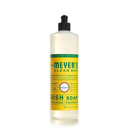 Mrs. Meyers Clean Day Honeysuckle Scent Liquid Dish Soap 16 oz 1 pk